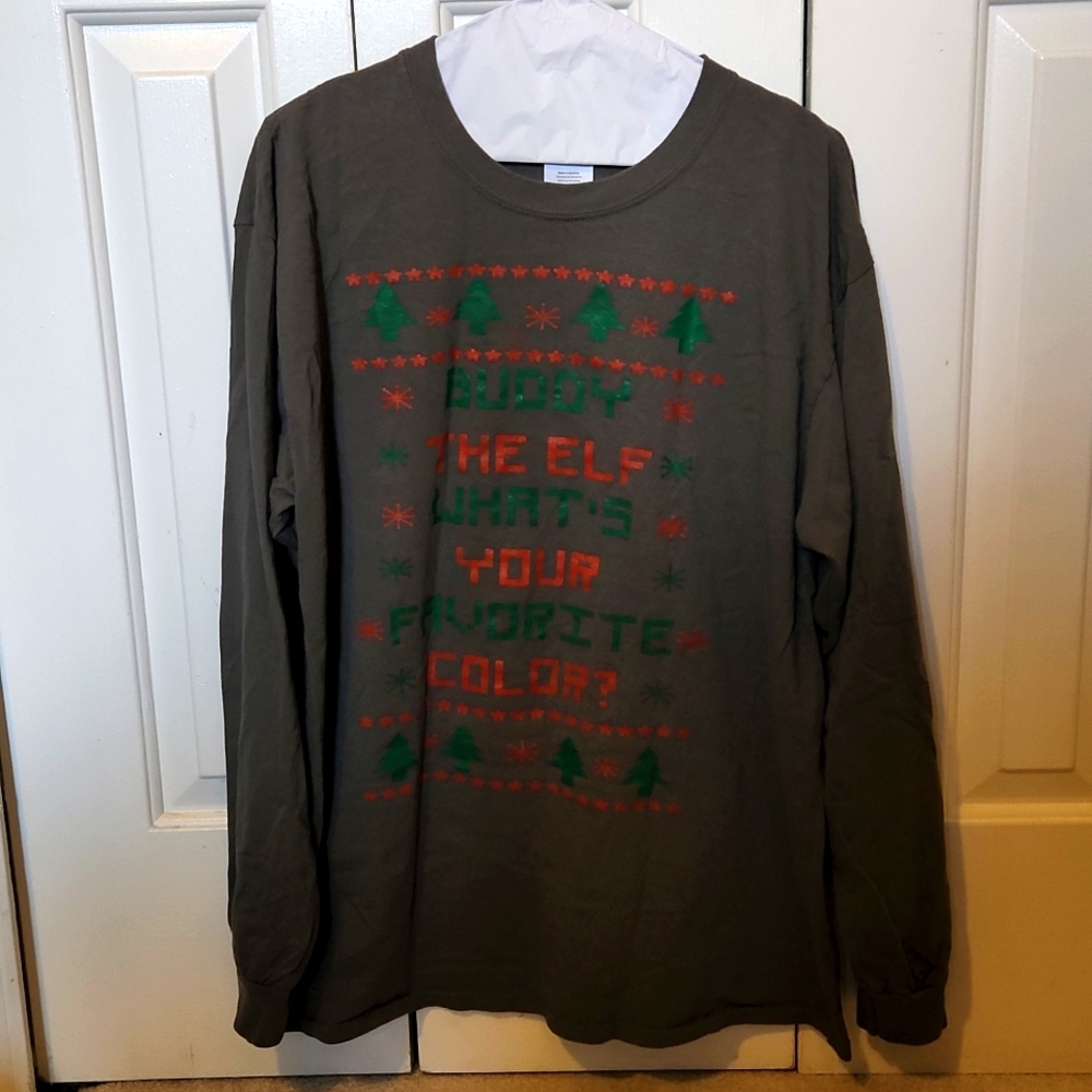 Elf Christmas shirt size large